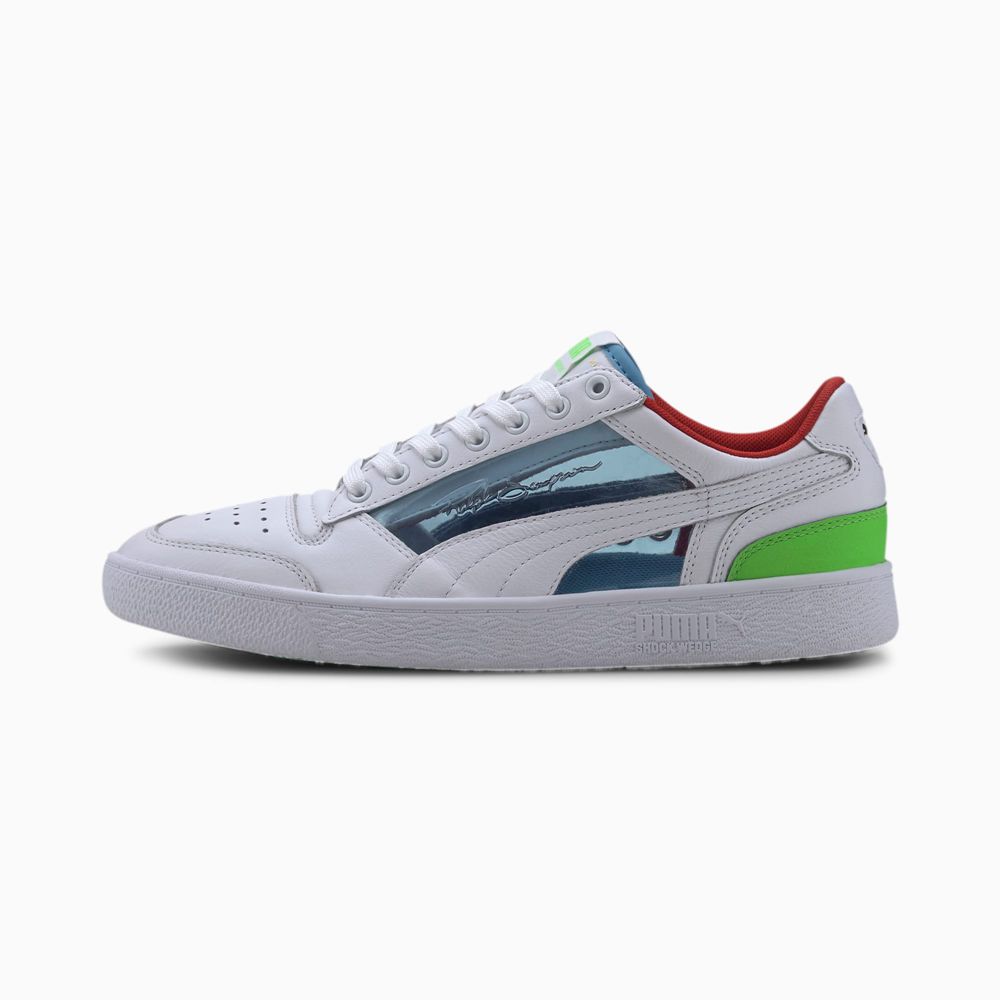 Puma Ralph Sampson Lo Glass Férfi Kosárlabda Cipő - Kék ( Hungary - UEHXA3168 )
